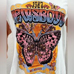 Newsboys We Believe Raglan Graphic Concert Tee
